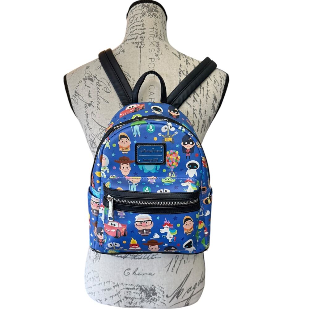 Loungefly Disney Parks Pixar Chibi Apo Mini Backpack View 2